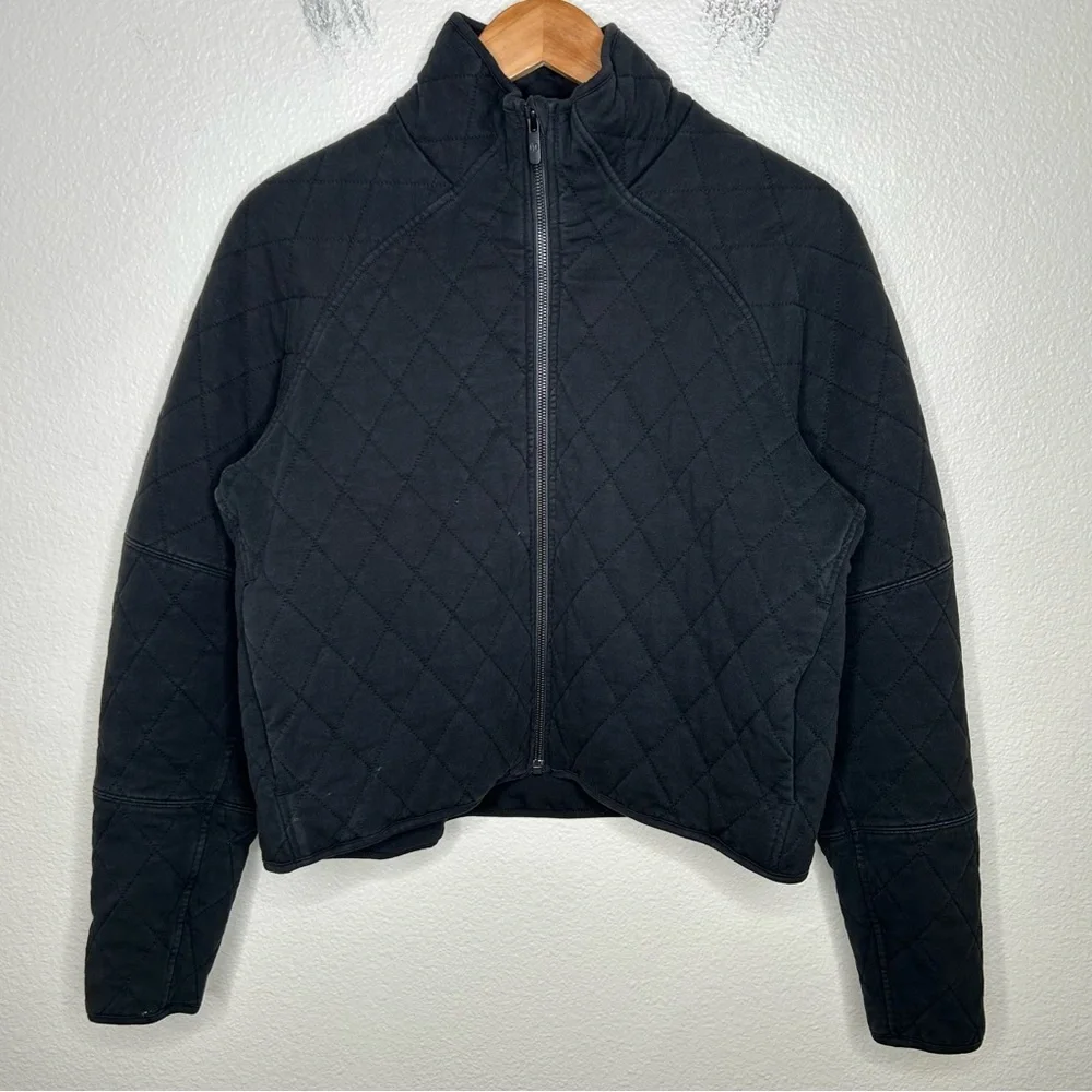Lululemon Quilted Calm Jacket black 8
